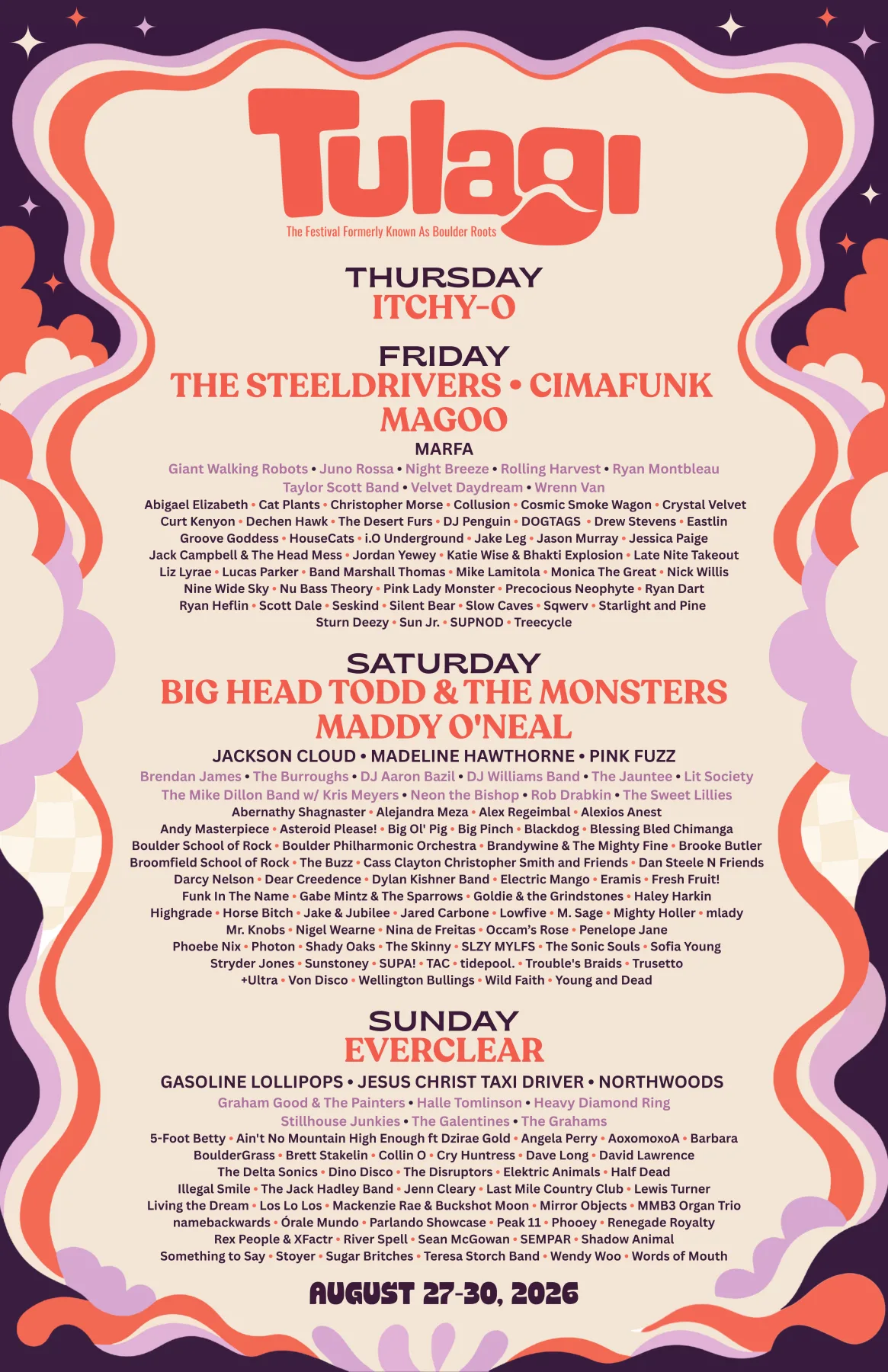 Tulagi / Boulder Roots Festival